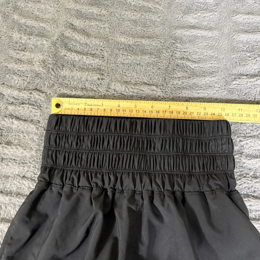 Nike One Dri-FIT High-Rise 3in Brief-Lined Shorts Black DX6642-010 Womens XS